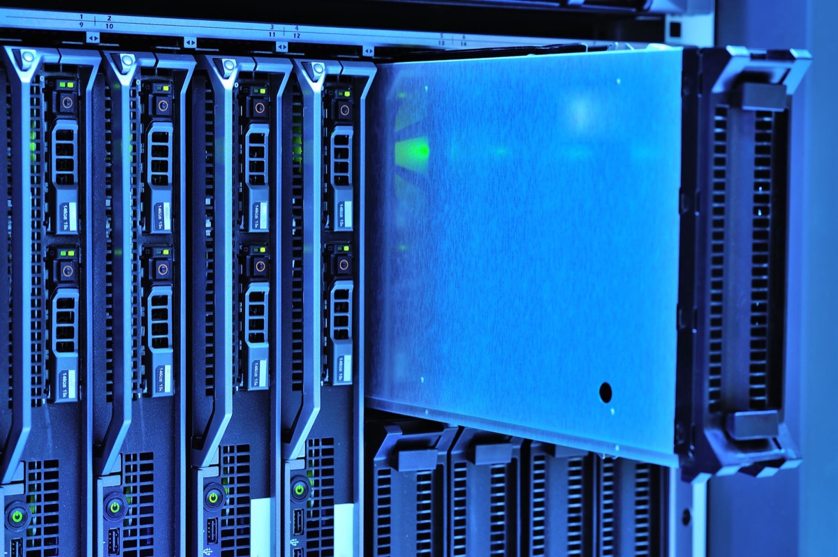 Datacenter met servers
